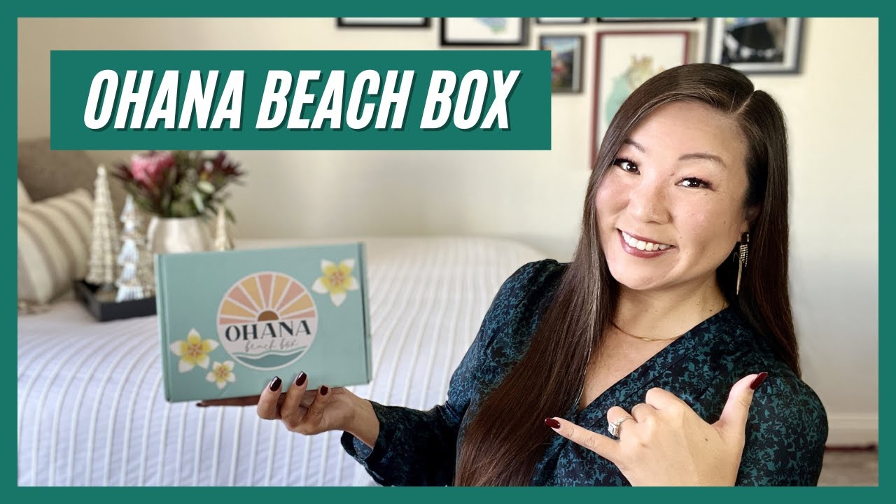 A lil late, but still adorable: Ohana Beach Box | Blue Christmas | November/December 2023