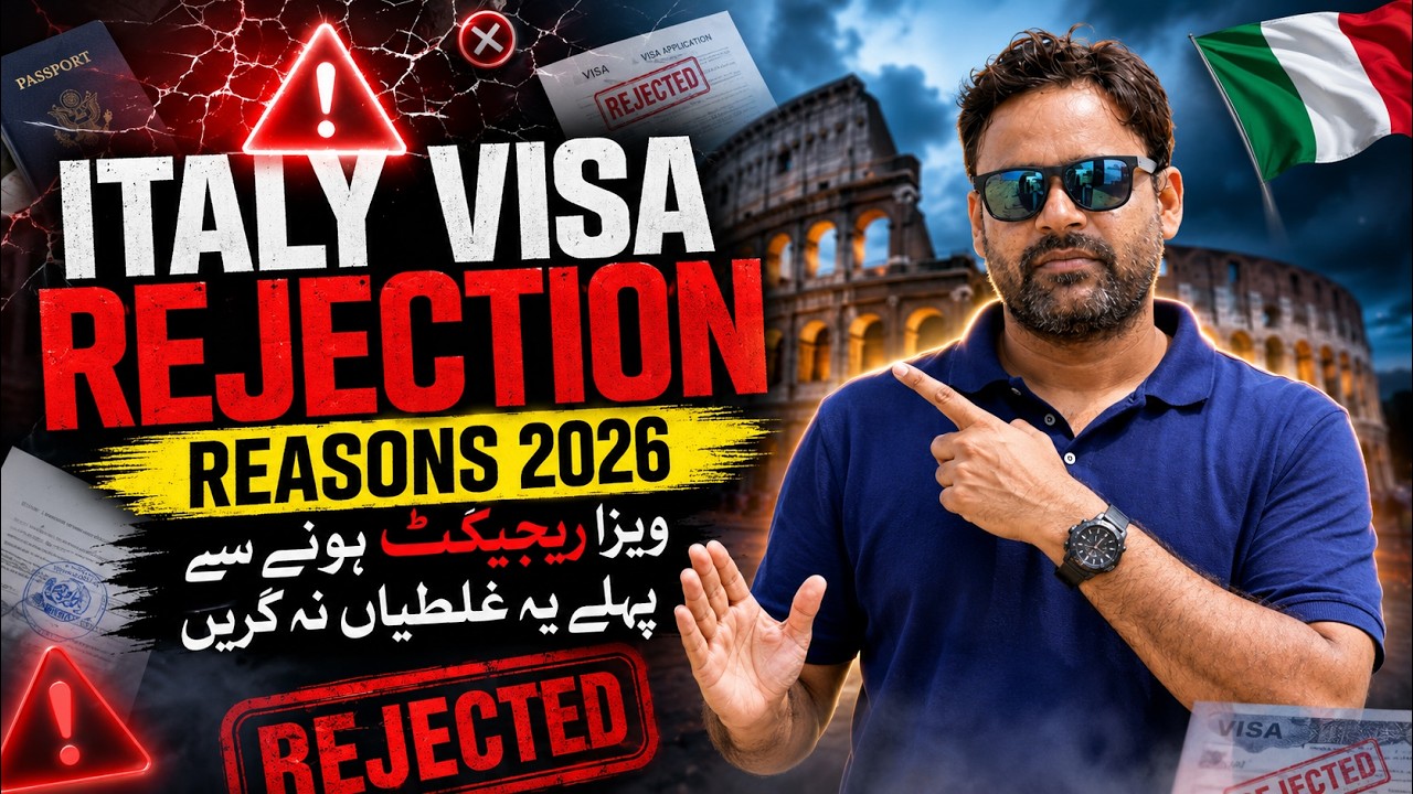 Italy Student Visa Rejections 2026 | Italy Visa Bank Statement | Italy Study Visa Tax Returns