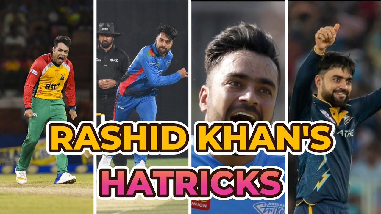 Rashid Khan's Magical Hat-Tricks in CPL, BBL & IPL