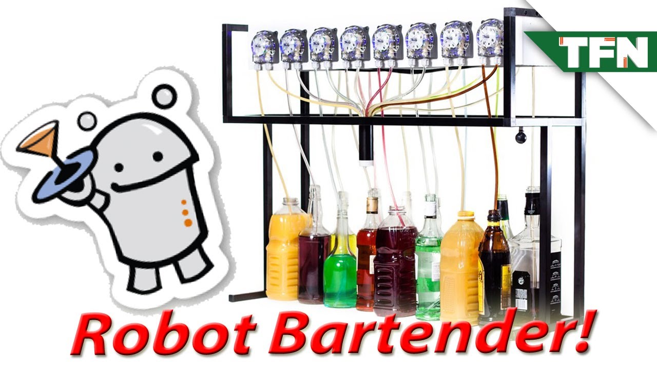 Robot Bartenders at Maker Faire