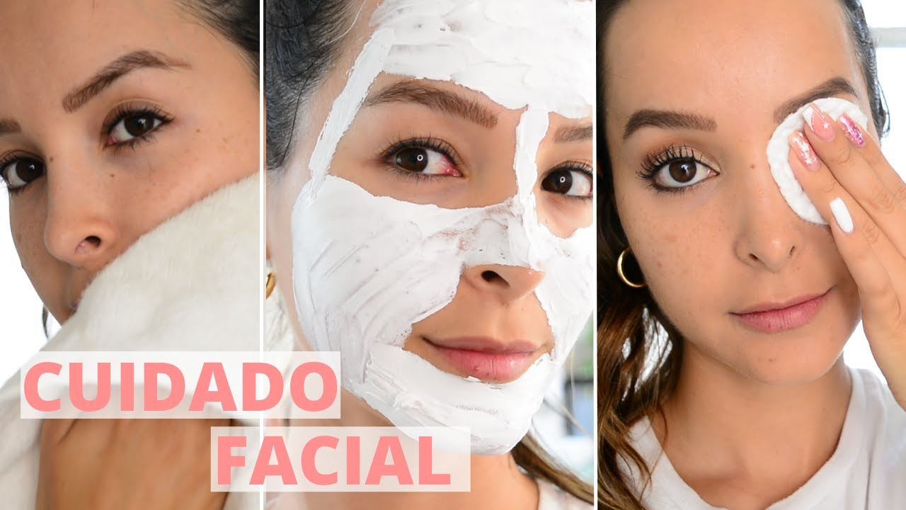 🌙 Mi rutina de cuidado facial en la noche / Sara Alzate