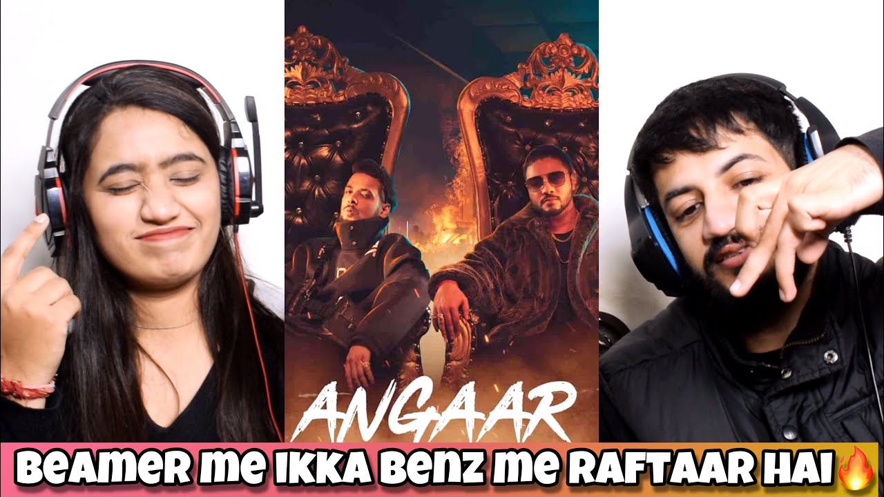 Angaar (Official Video) - IKKA Ft. Raftaar Reaction | The Tenth Staar