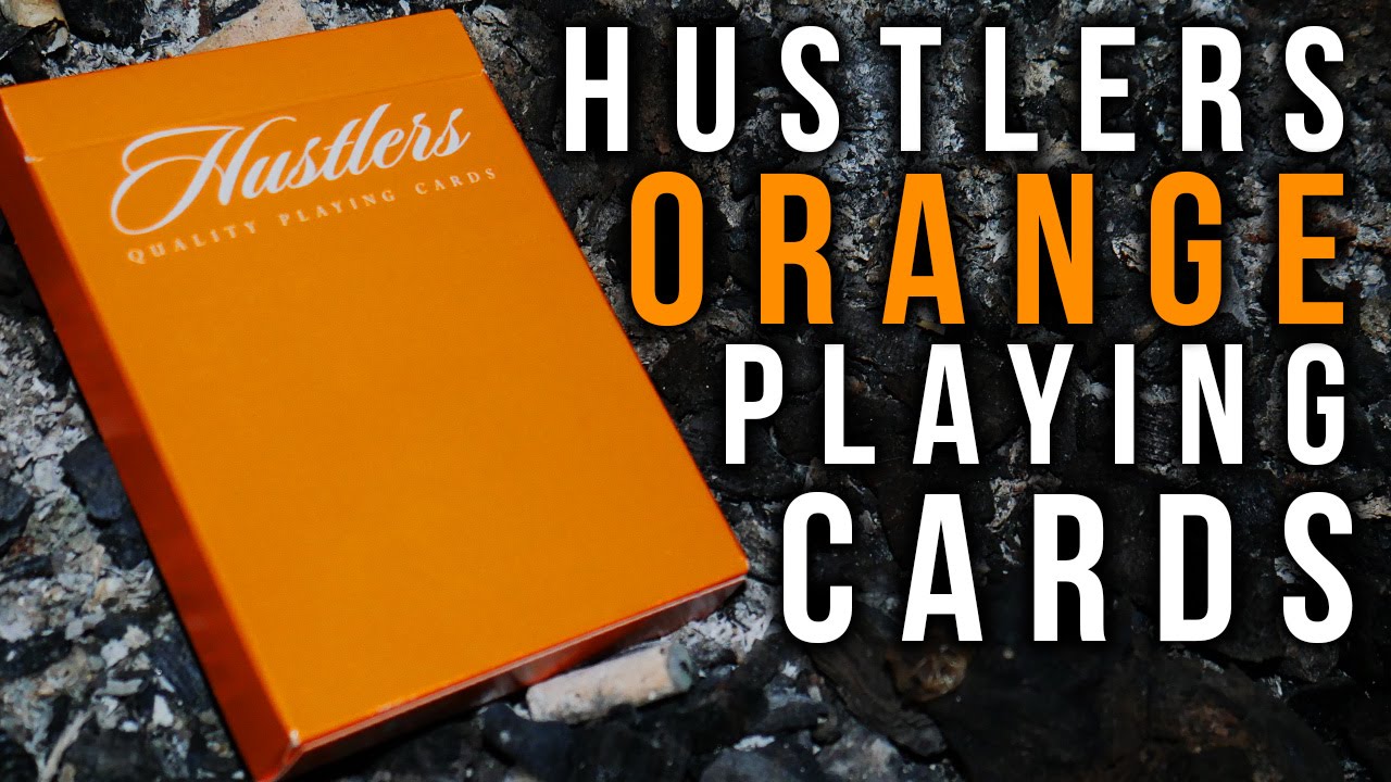 Deck Review - Hustlers Orange Edition Playing Cards [HD-4K]