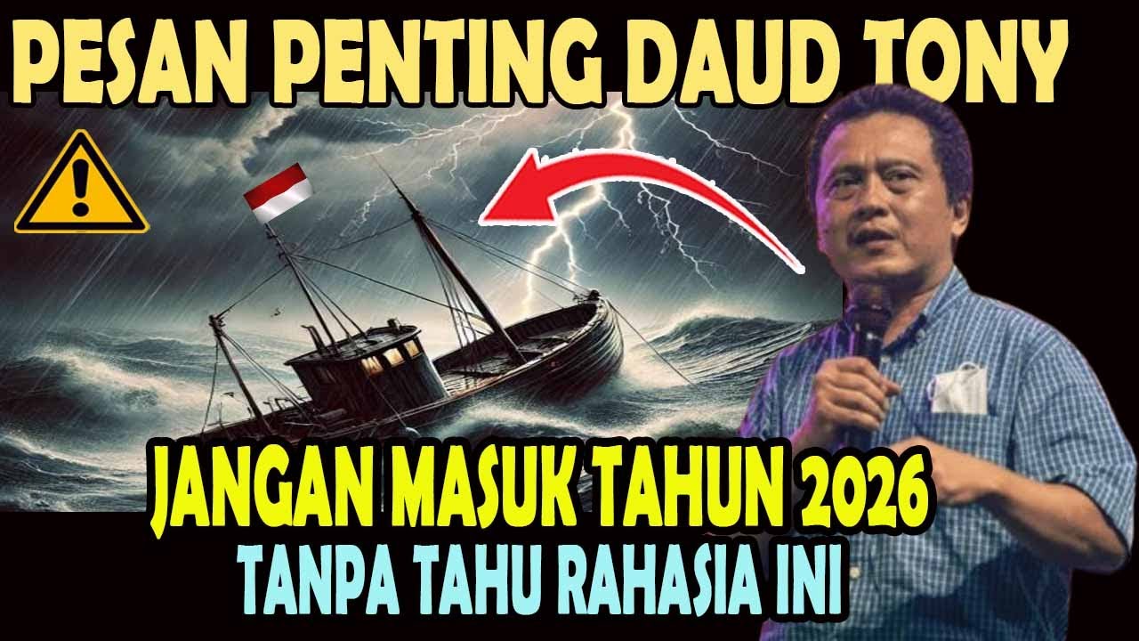 JANGAN MASUK TAHUN 2026 - TANPA TAHU HAL INI - PESAN PENTING DAUD TONY