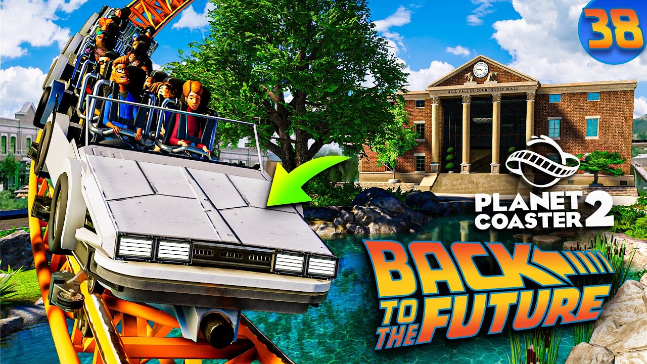 Строим ХОЛМОВУЮ ДОЛИНУ в Planet Coaster 2! (#38)
