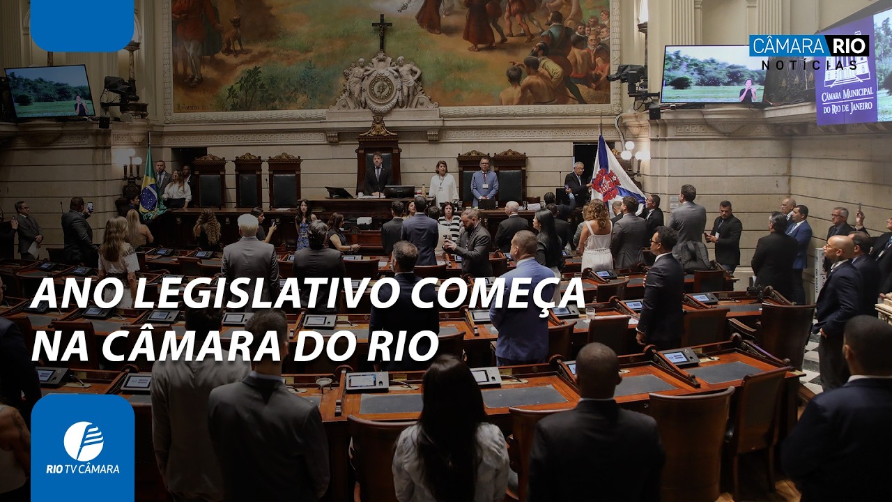 Ano legislativo começa com anúncio de novos ônibus e força municipal