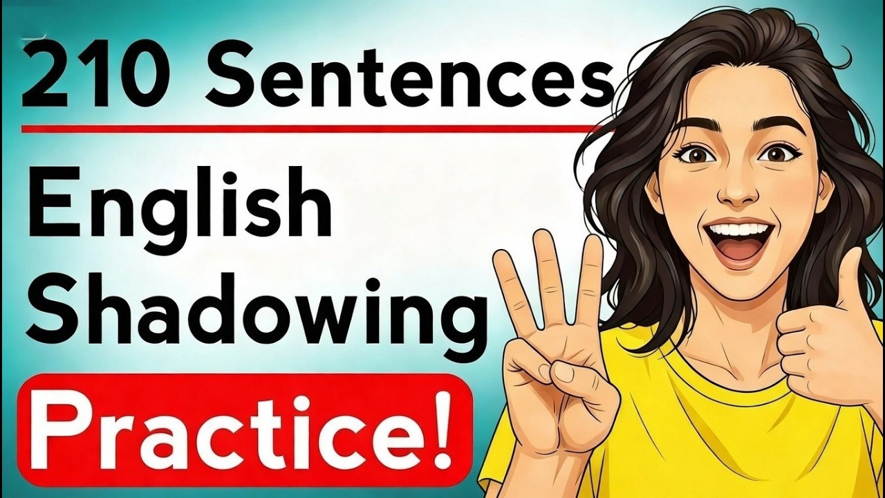 English Listening & Speaking Practice | Shadowing English Practice | Easy English The Podcast