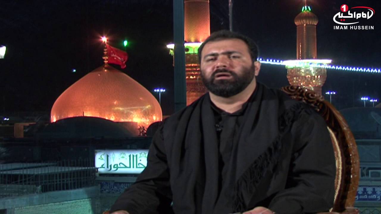 مدح و توسل به حضرت سیدالشهداء علیه السلام توسط حاج مهدی اکبری، کربلای مقدسه، 1435 ق