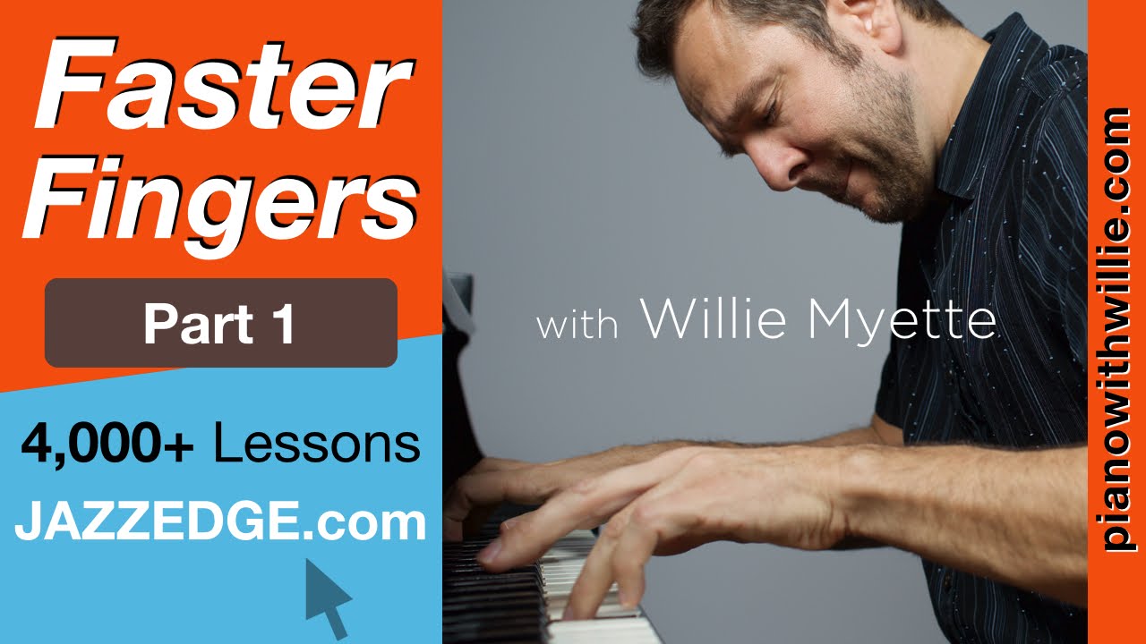 Get Faster Fingers At The Piano - PianoWithWillie Lesson Excerpt