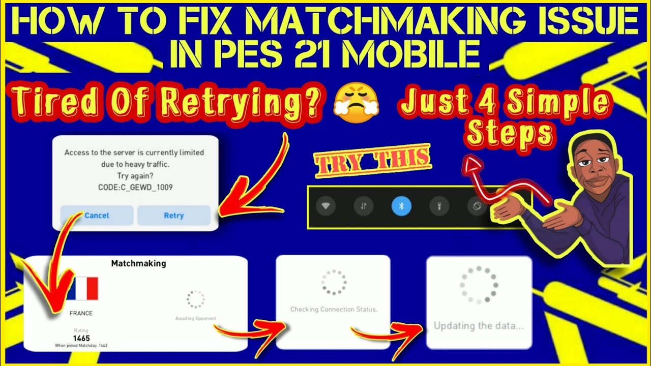Access to Server Limited Issue Fixed in 4 Steps | How To Solve Matchmaking Issue in PES21@engrpes