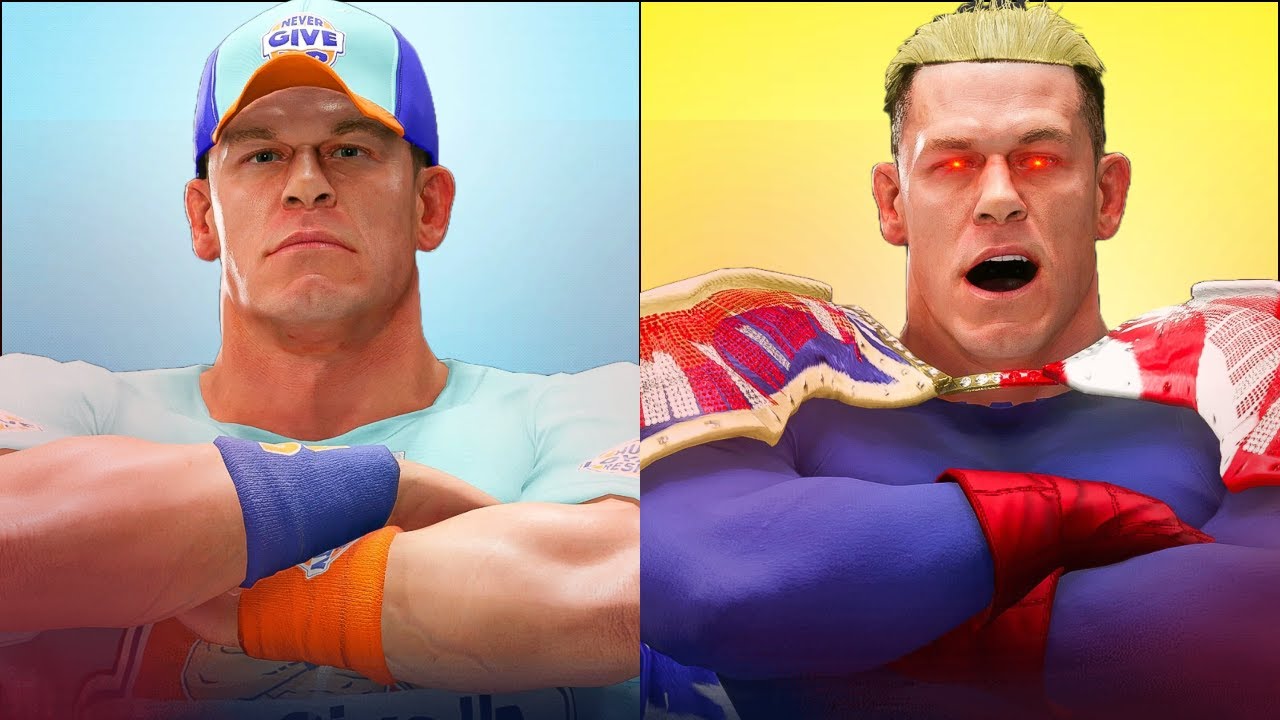 I put Homelander Cena and John Cena in a Tables Match in WWE 2k24