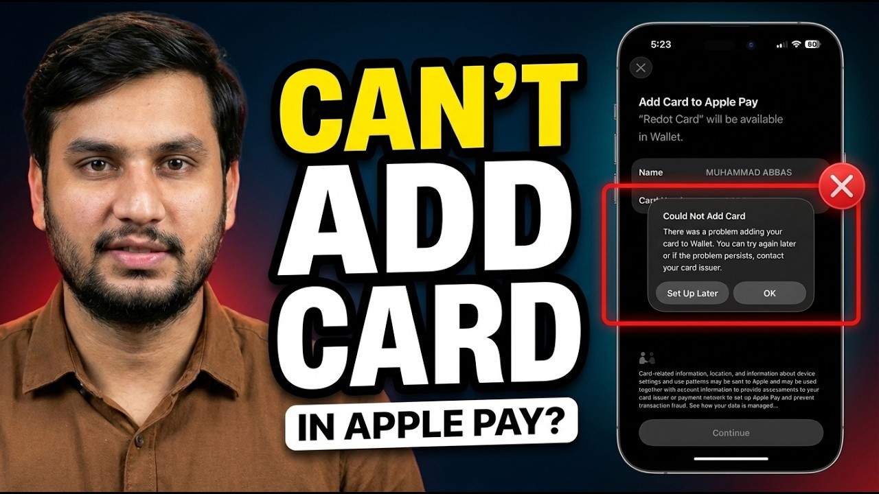 Can&rsquo;t Add Card in Apple Pay? How to Fix RedotPay Card Not Adding in Apple Wallet
