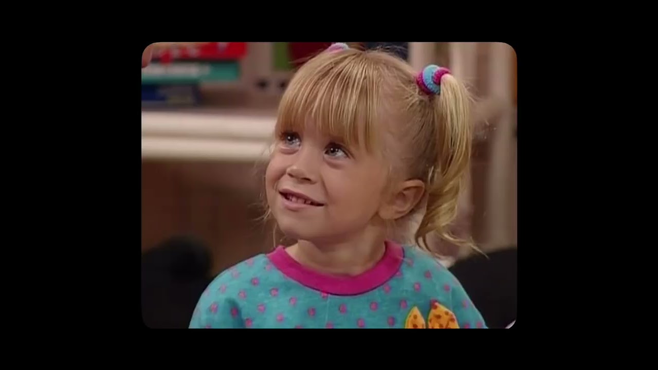 Michelle Tanner ~ it won’t be like this for long 