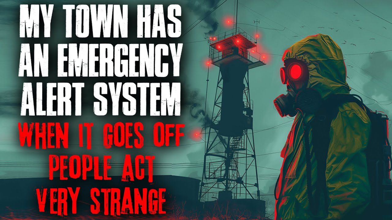 My Town Has An Emergency Alert System, When It Goes Off People Act Strange
