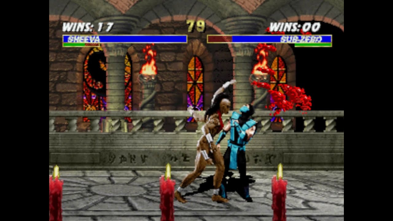 Ultimate Mortal Kombat 3 Sega Saturn Combos (PAL Version)