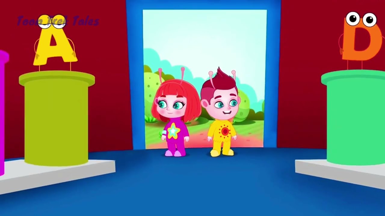 ABC Song | Alphabet Museum | Best Phonics Songs and Rhymes by @TOONTREKTALES