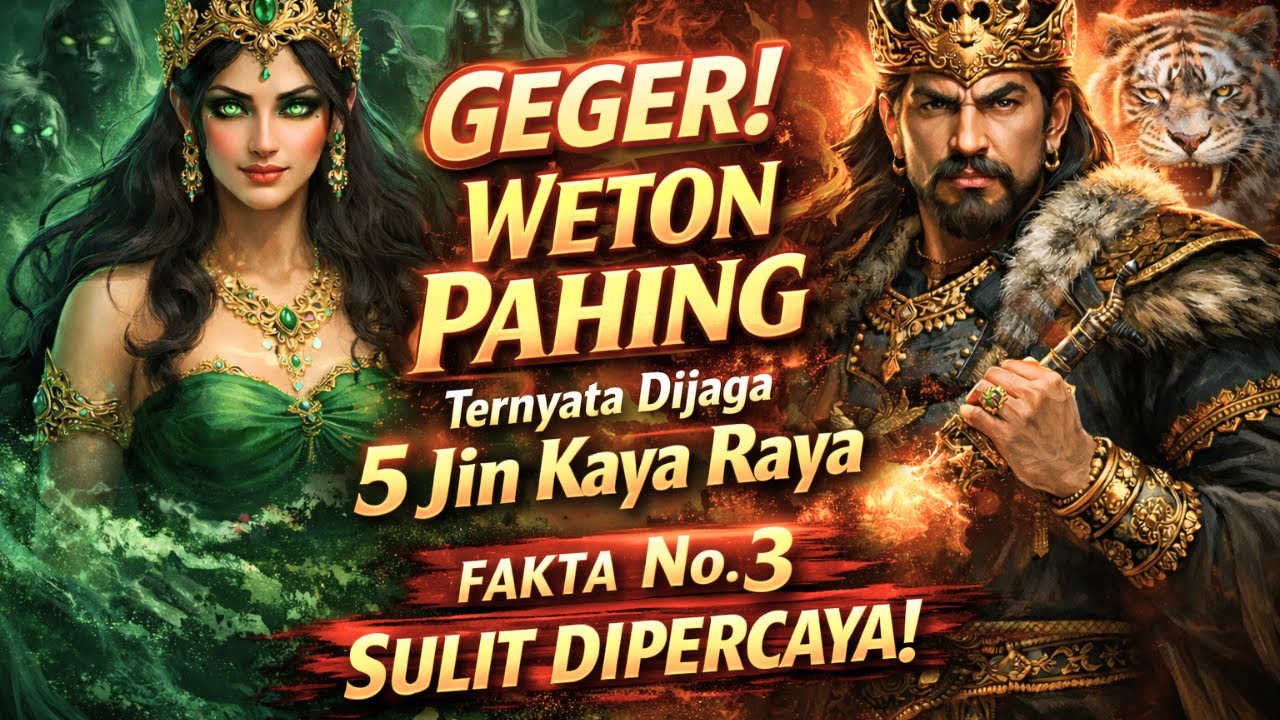 NGERI ❗ Ternyata WETON PAHING di jaga 5 jin KAYA RAYA ❗ No.3 Sulit di percaya ❗