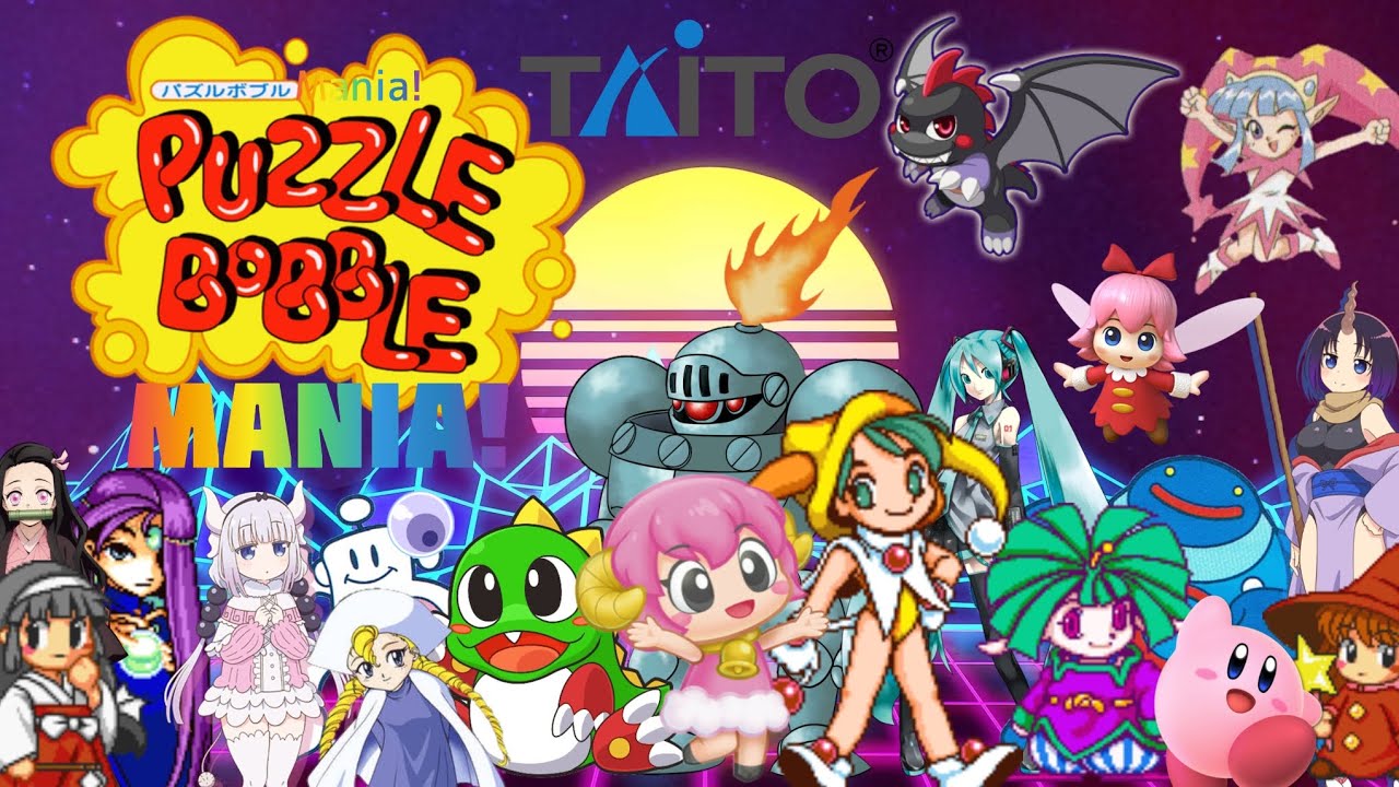 Puzzle Bobble Mania! Characters