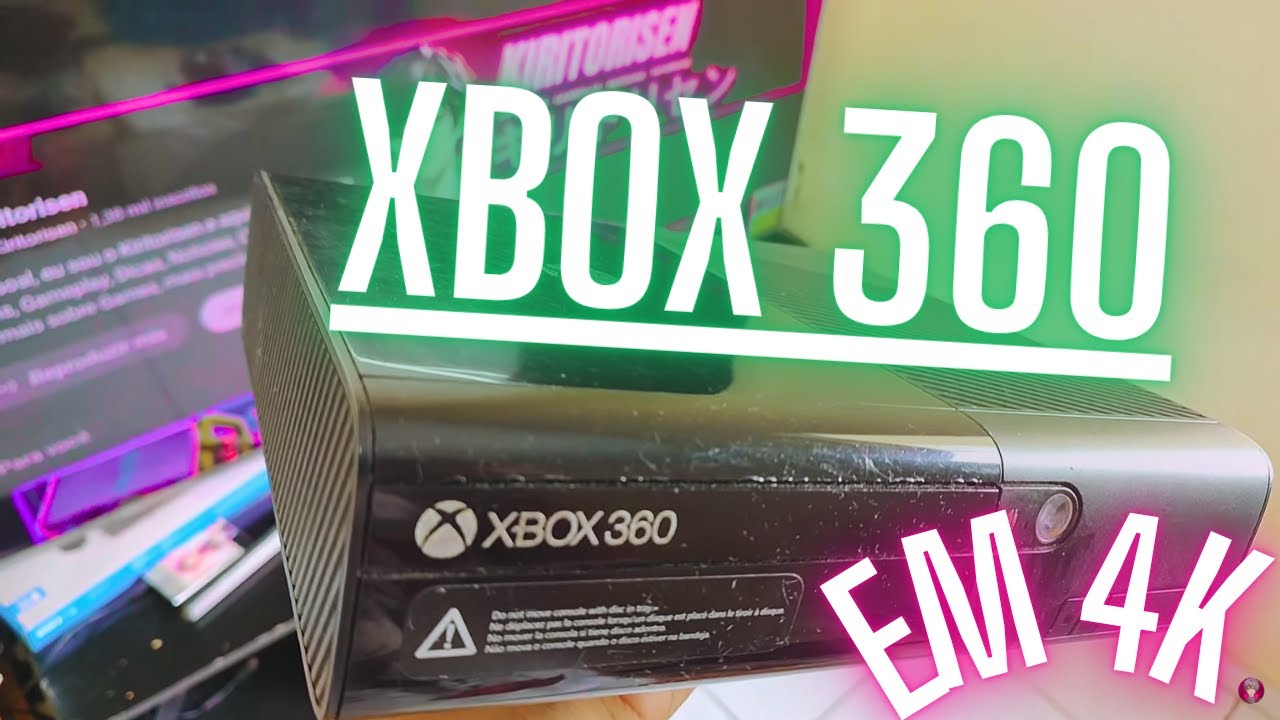 XBOX 360 EM 2025!!!! NA TV 4K