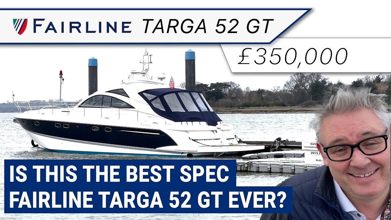 Fairline Targa 52GT 2006 года — 350 000 фунтов стерлингов. Является ли эта лодка лодкой с самыми ...