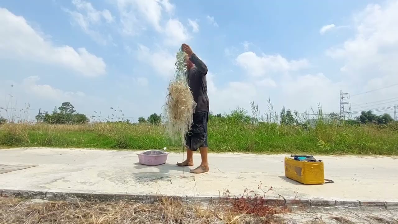 Ba lúa nhà quê săn bắt