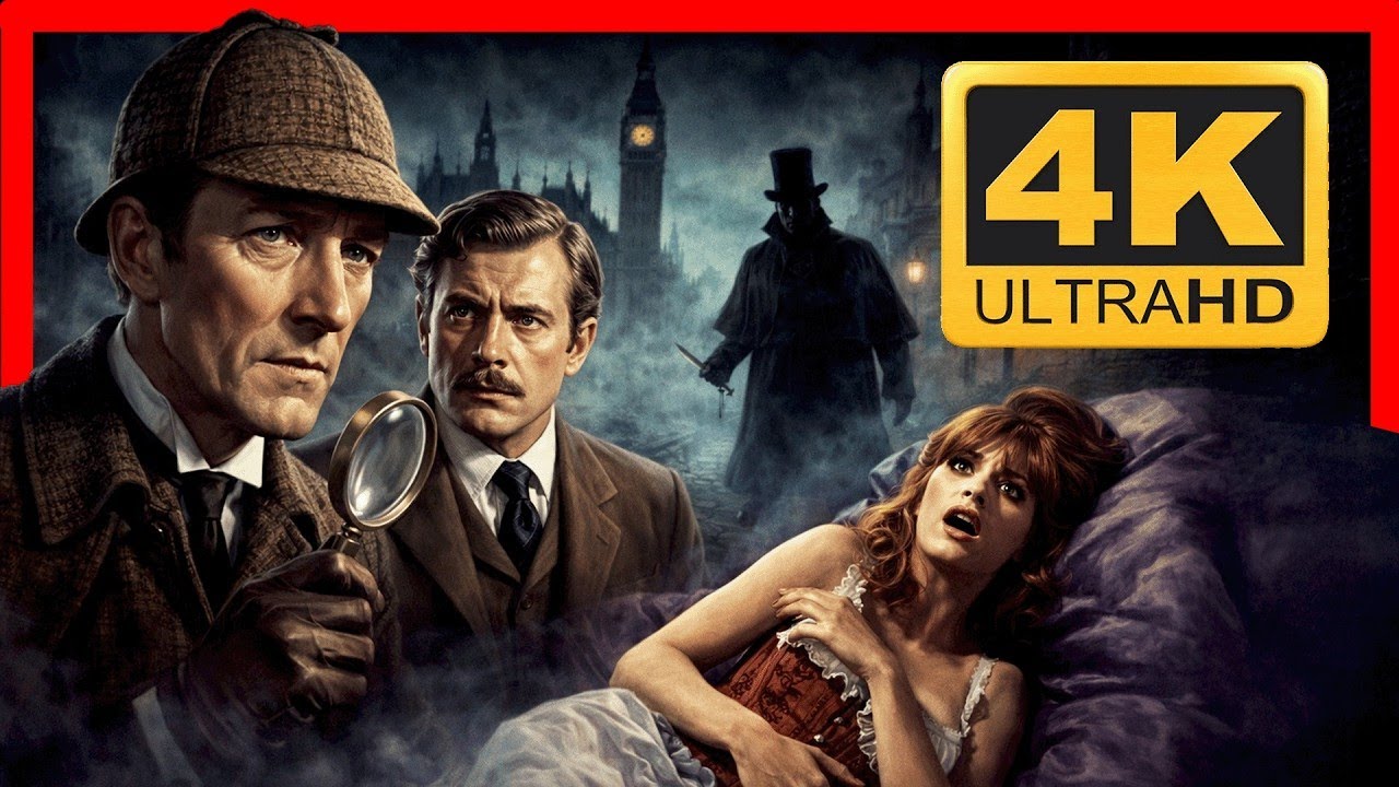 🎬 Этюд в страхе (1965) 4K | Шерлок Холмс против Джека-потрошителя | Триллер 🕵️&zwj;♂️🔪