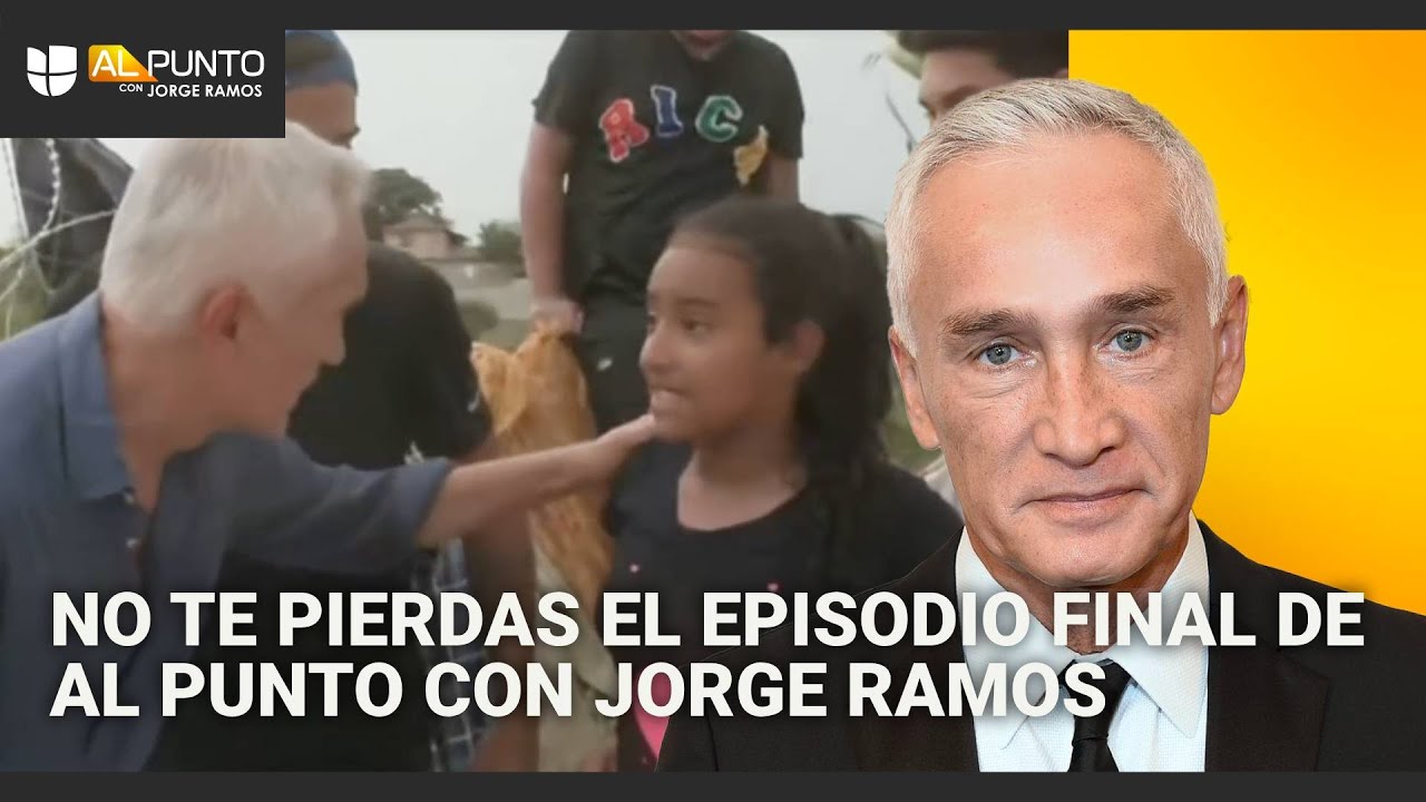 Acompáñanos este domingo en nuestro episodio final de Al Punto con Jorge Ramos