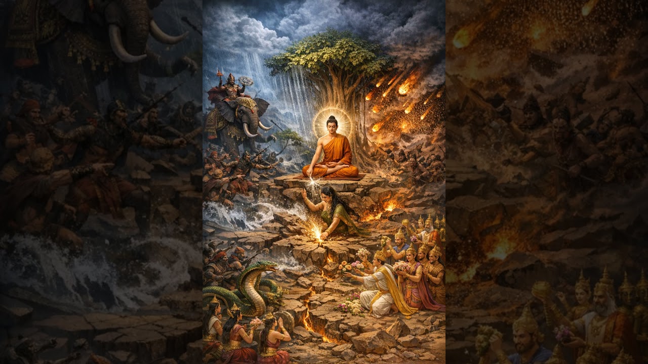 मारविजयस्तोत्रम् | Māravijayastotram | Sanskrit stotram about the Victory Over Māra 