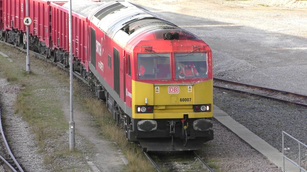 Peak Forest  Class 60/66 loading stone trains