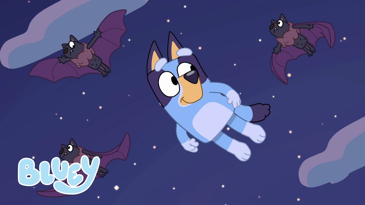 Dépasse tes rêves, fonce | La Chauve-souris | Bluey Français Chaîne Officielle