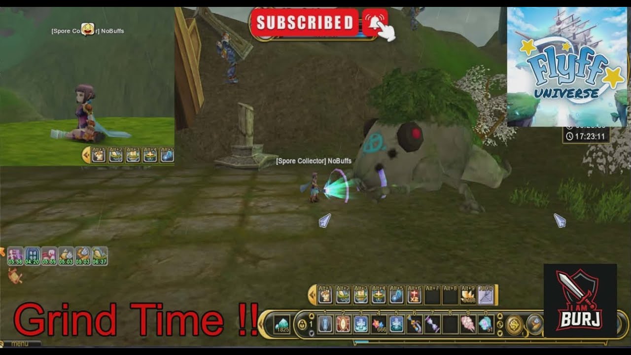 Grind lang ng Grind  ;) | Flyff Universe | Rhisis Server  - Road to 60 Subscribers