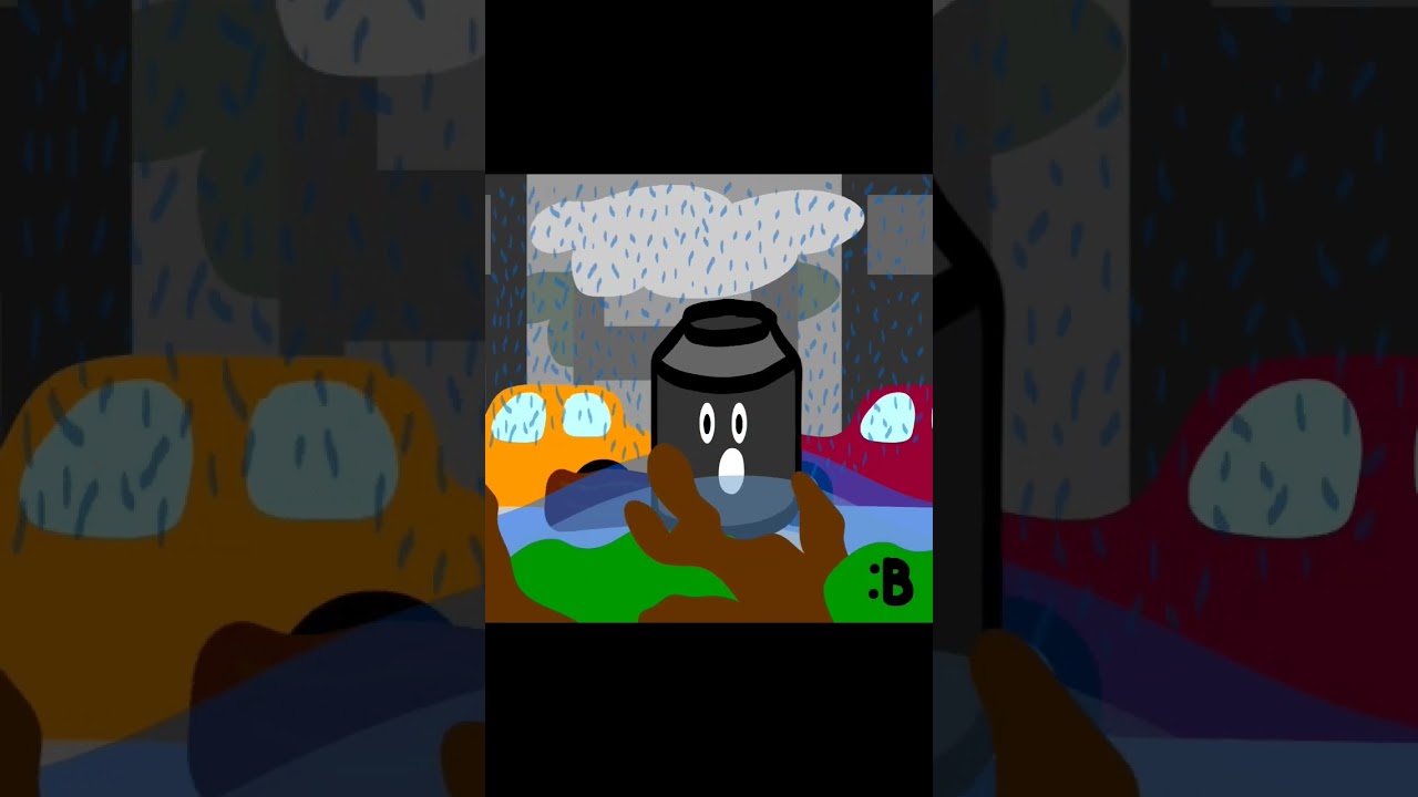 Tinaco en libertad 🌧️✨ #tinaco #gdl #humor #animacion