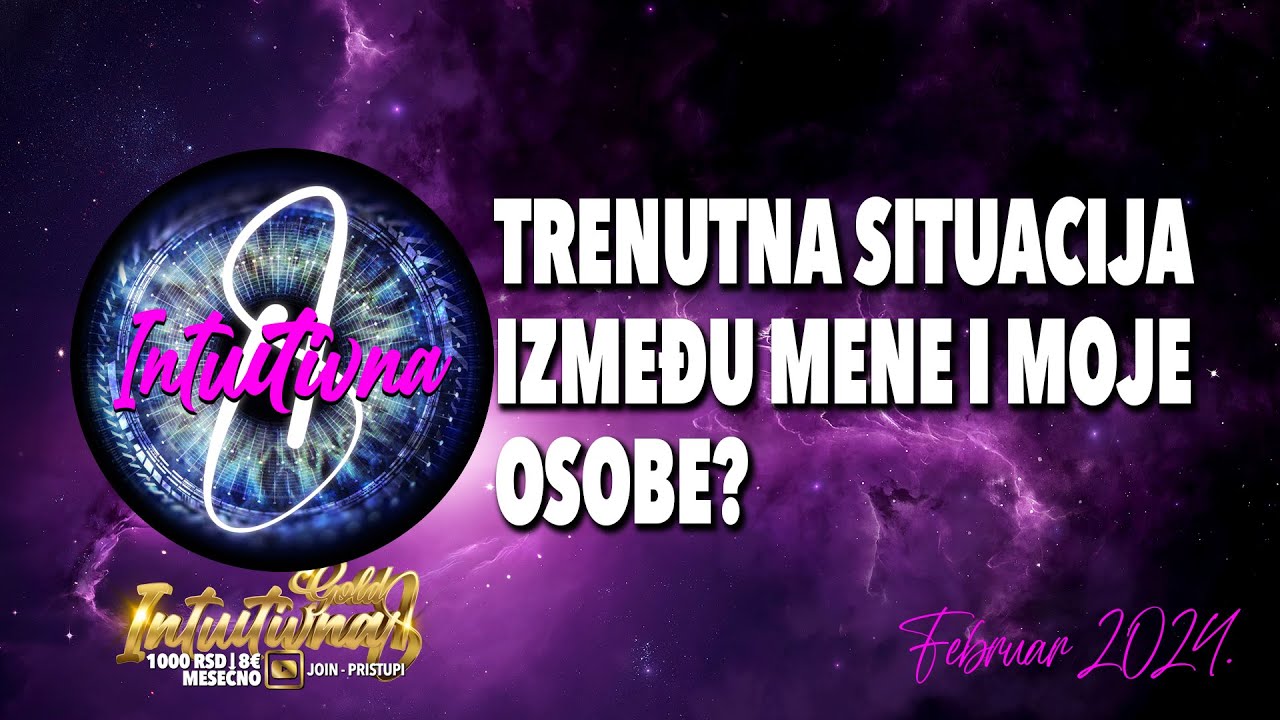 🌟TRENUTNA SITUACIJA IZMEĐU MENE I MOJE OSOBE 🌟 Tarot citanje 🔮 Grupno otvaranje  @Intuitivna8
