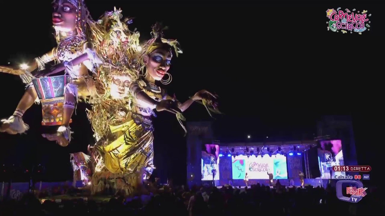 Carnevale di Sciacca 2025 diretta di sabato  01 Marzo 2025