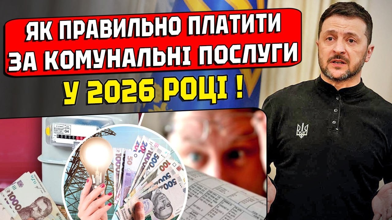 4 ШОКУЮЧІ ЗМІНИ В КОМУНАЛЦІ 2026: ЗА ЩО ТЕПЕР МОЖНА НЕ ПЛАТИТИ І ХТО ВТРАТИТЬ ПІЛЬГИ