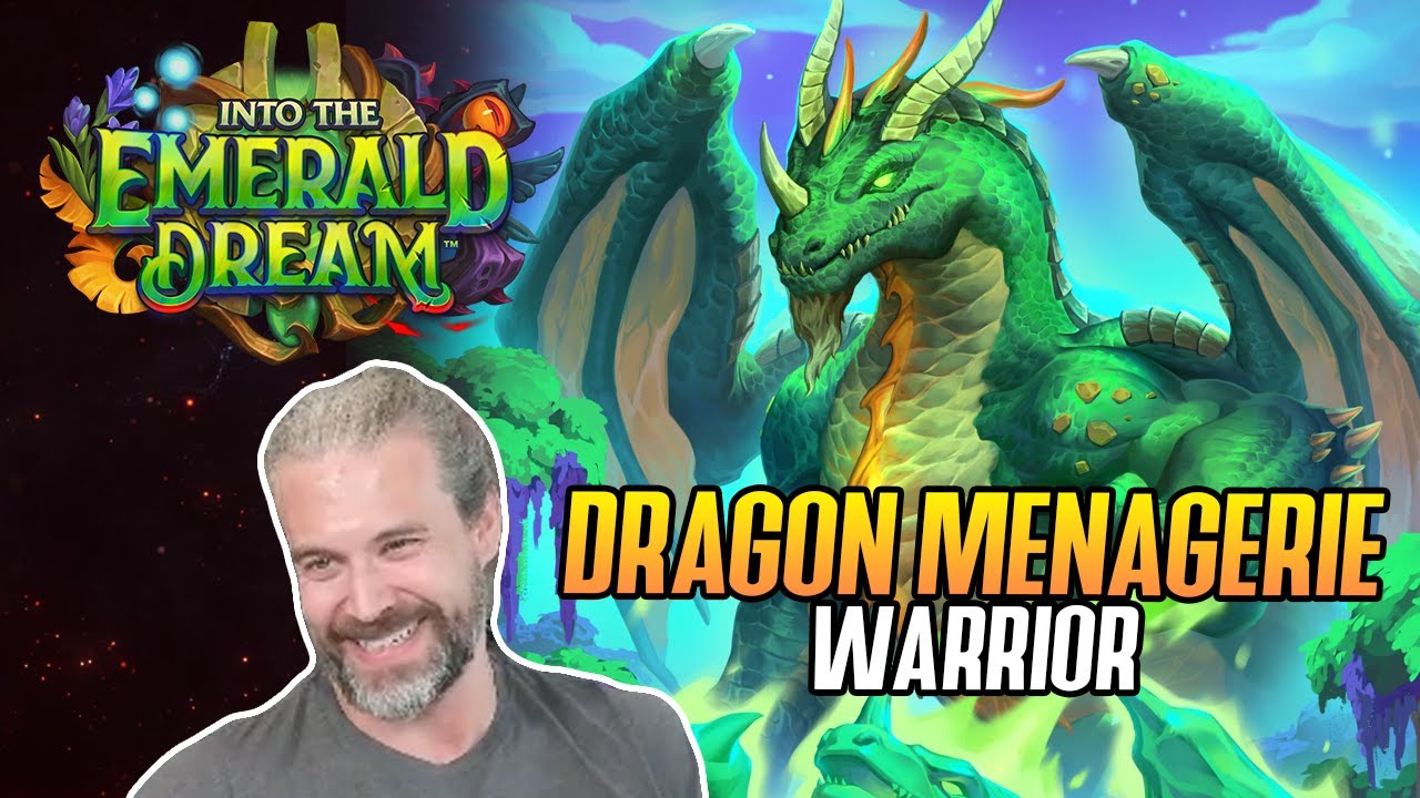 (Hearthstone) Trying Dragon Menagerie Warrior! Into the Emerald Dream