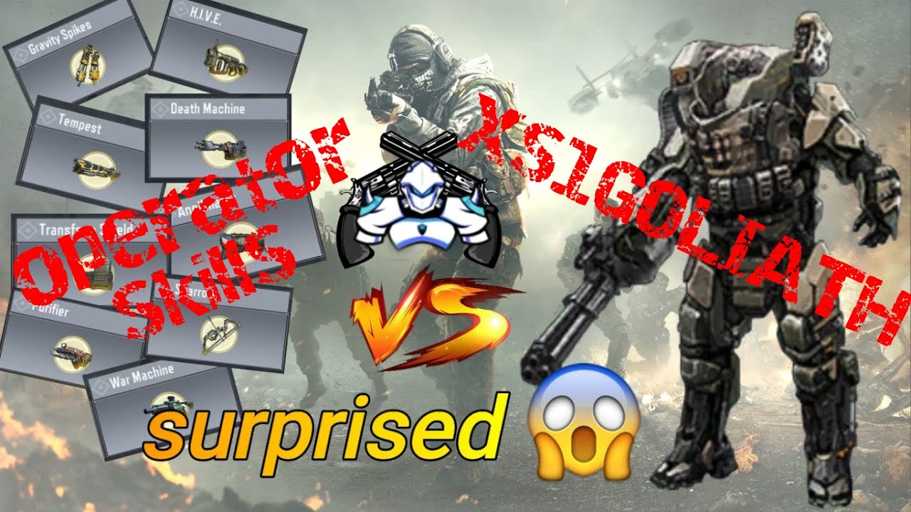 XS1 Goliath vs ALL OPERATOR SKILLS + BONUS = NUKE \ CALL OF DUTY MOBILE \ [SURPRISING RESULTS!]