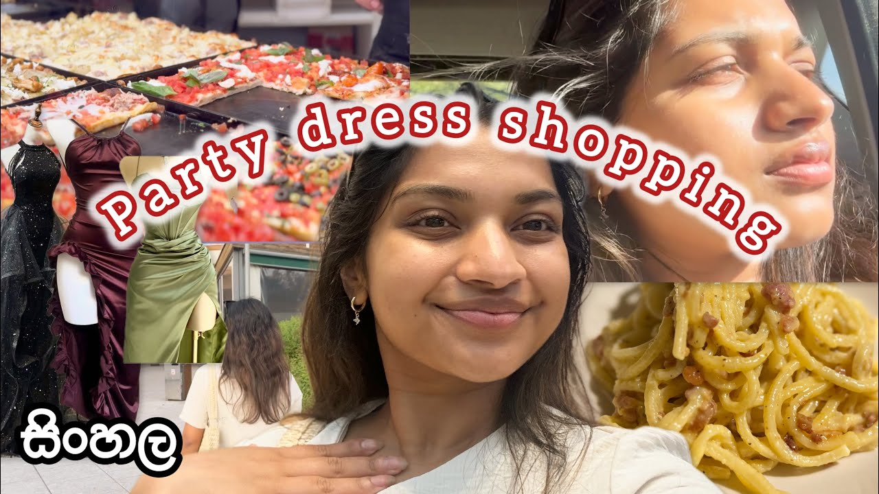 Party dress නැති රටක්? 🥲 | කාලෙකින් එළියට යන මම 💁🏽‍♀️| Sunday vlog after long time