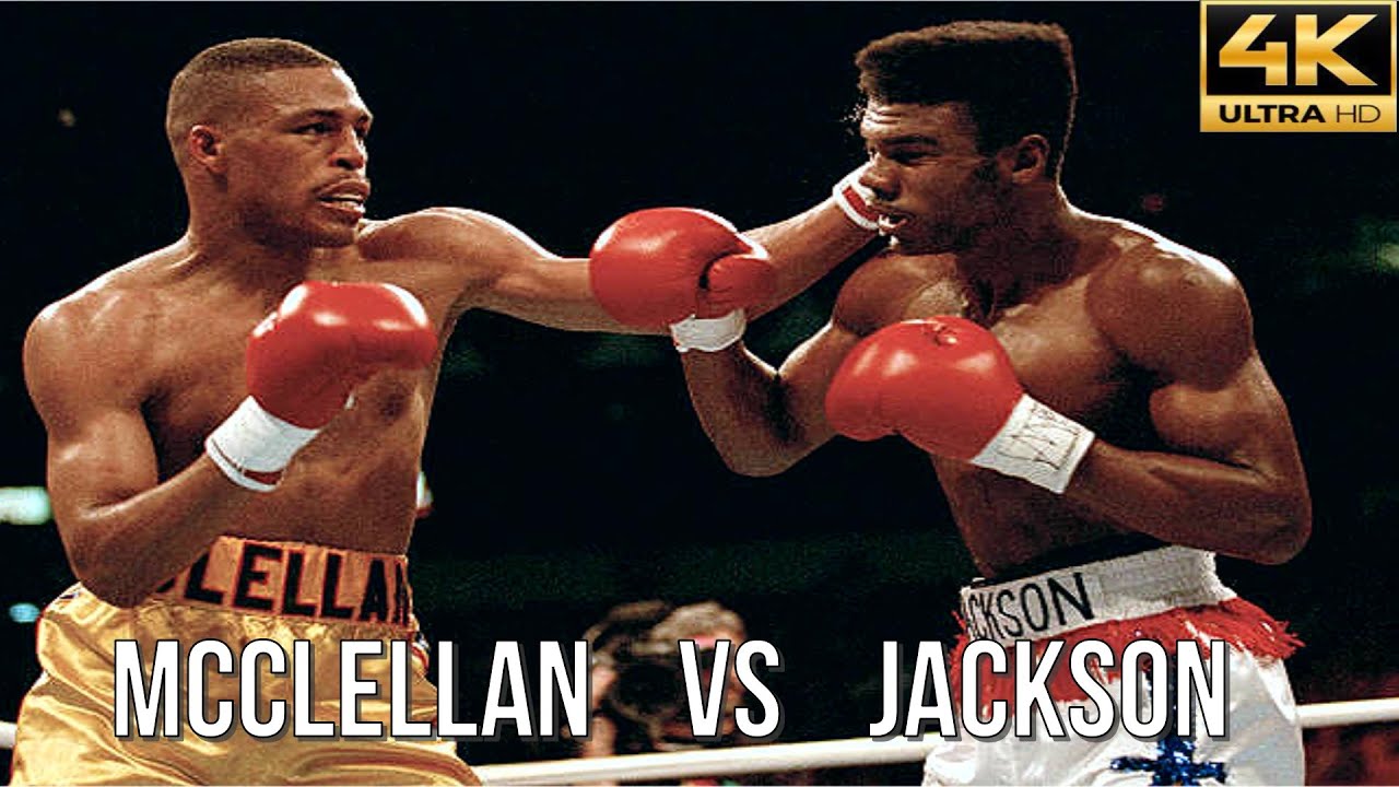 Gerald McClellan (USA) vs Julian Jackson (Virgin Islands) | KNOCKOUT Fight | 4K Ultra HD