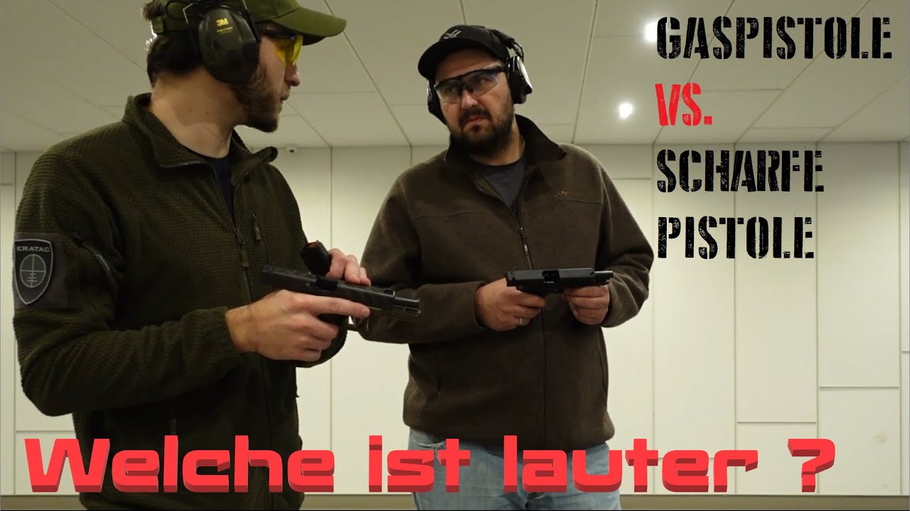 FAQ // Welche ist lauter? Schreckschuss vs. scharfe Pistole!