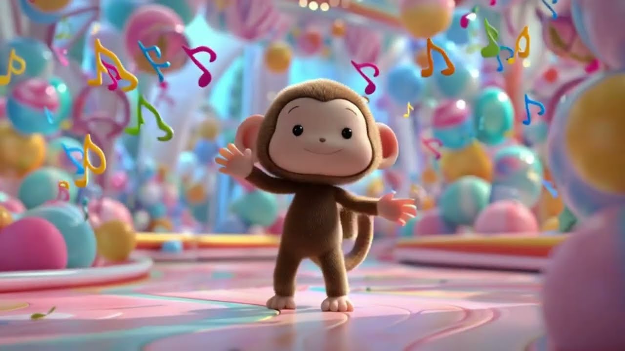 Jump Jump Song 🐒 | Fun Jungle Dance Song for Kids | Action Nursery Rhyme #kidspoem