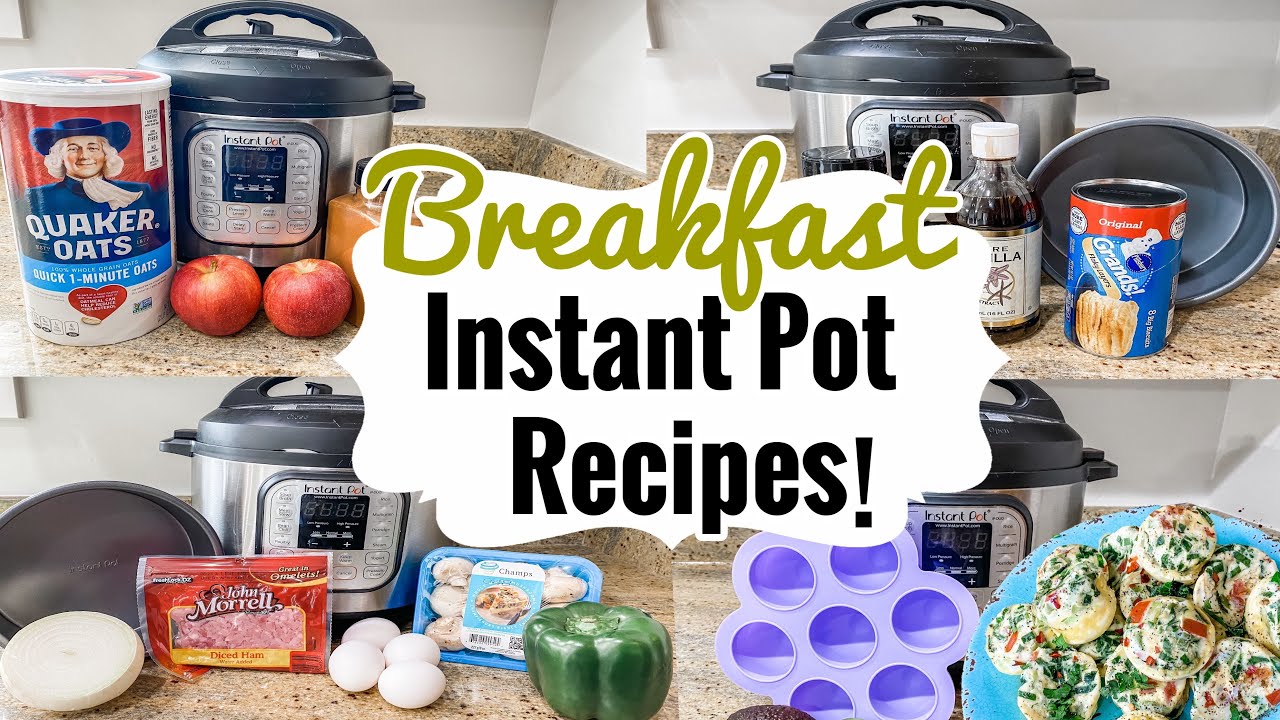 5 Easy Instant Pot Breakfast Recipes! - Julia Pacheco