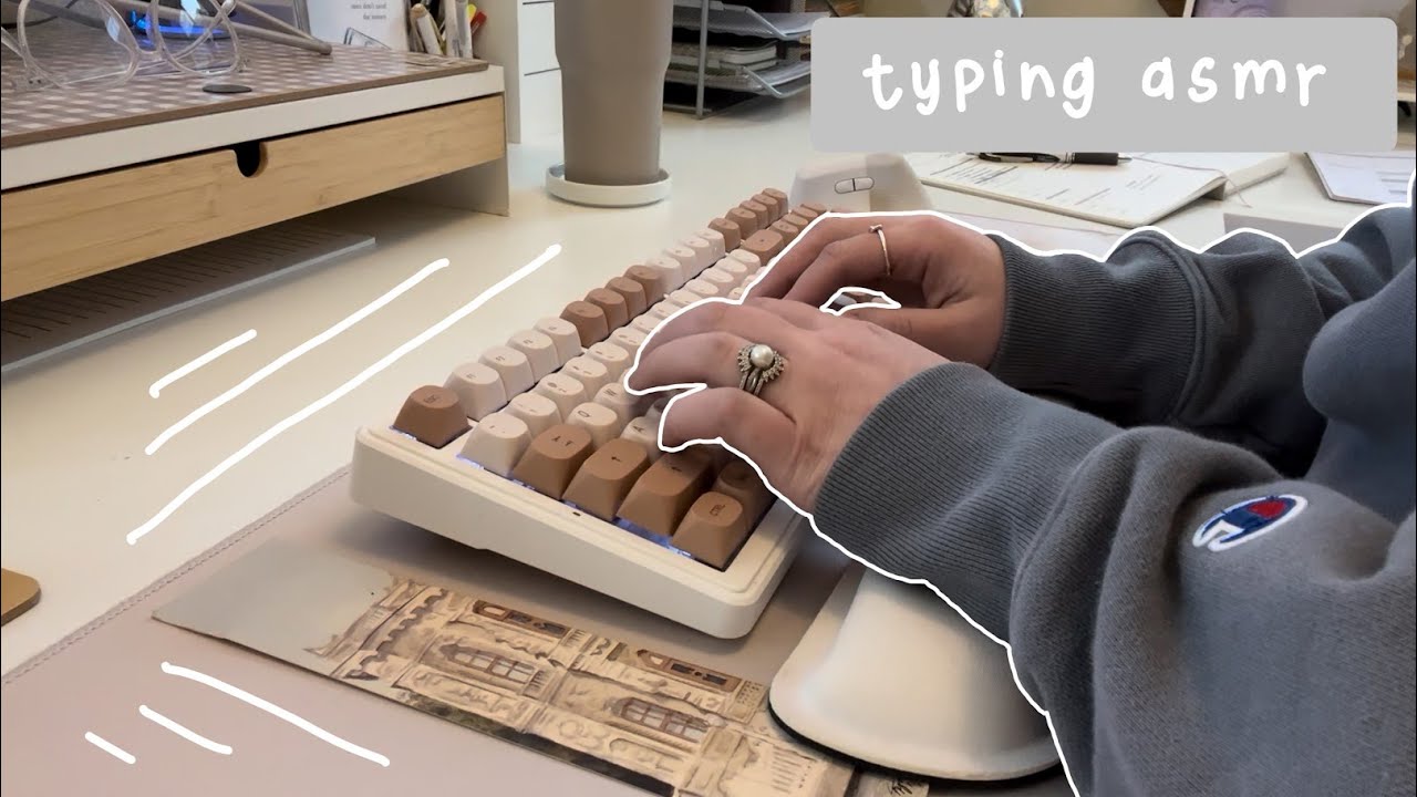 3 Hours of Typing ASMR - No Talking
