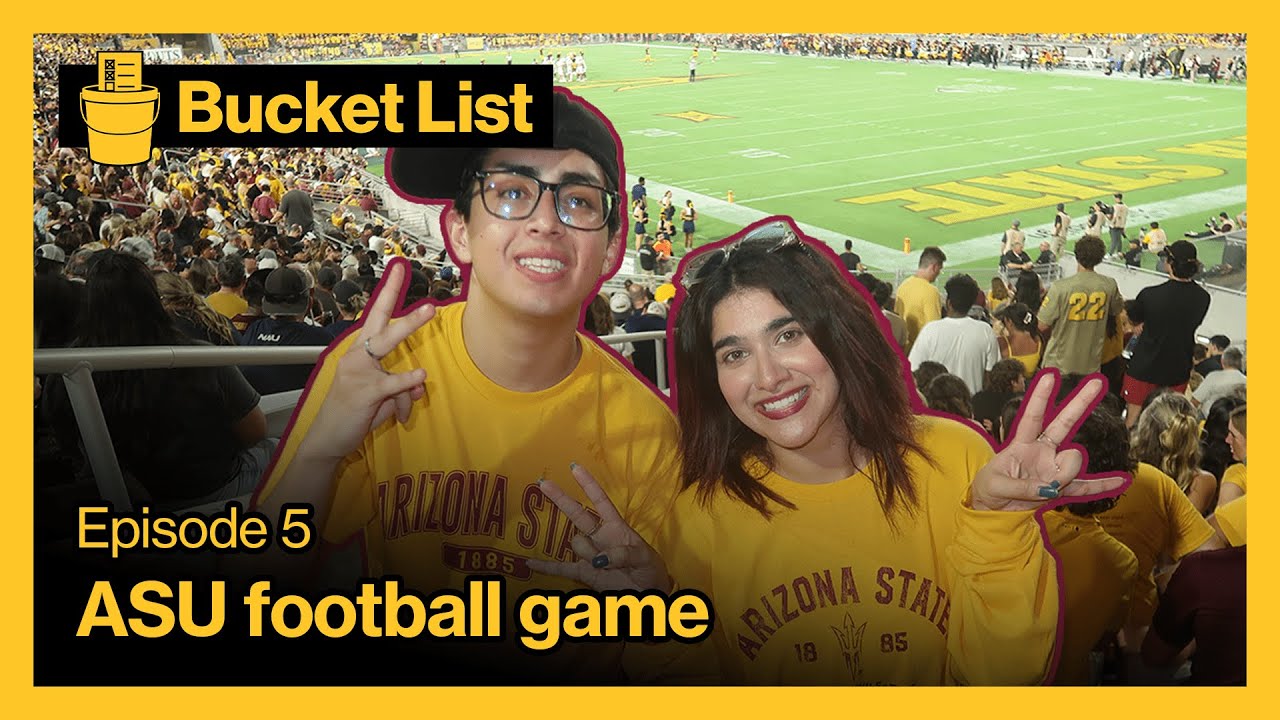 ASU football kicked off the season with a sellout crowd 🔱 | ASU Bucket List S1E5