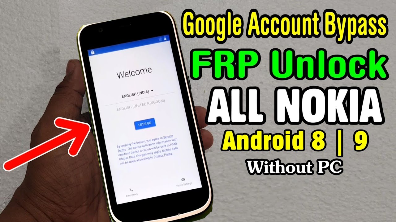 Nokia 1 TA 1066 FRP or Google Unlock || Nokia 2 3 4 5 6 7 8 9 FRP or Google Account Bypass