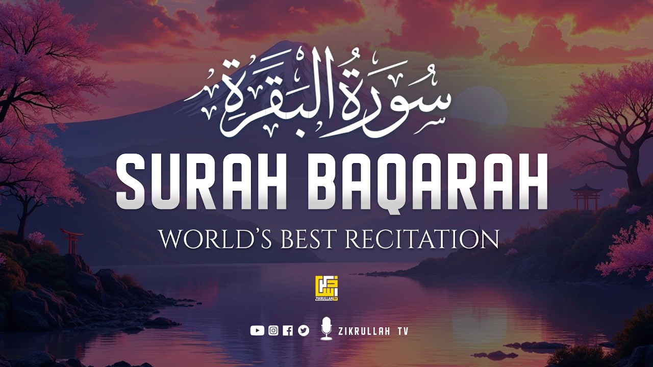 Surah Al-Baqarah Full (سورة البقرة) | Ultimate Most Heart Touching Quran Recitation | Zikrullah TV