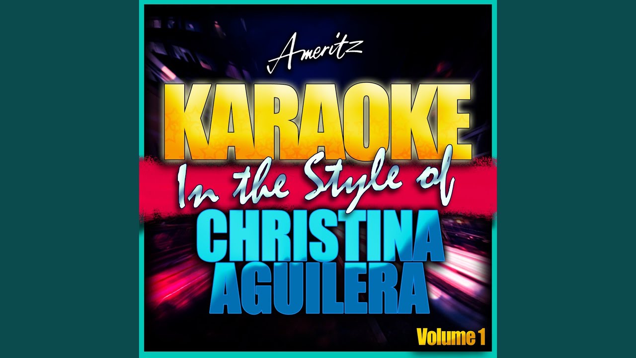 Mercy On Me (In the Style of Christina Aguilera) (Karaoke Version)