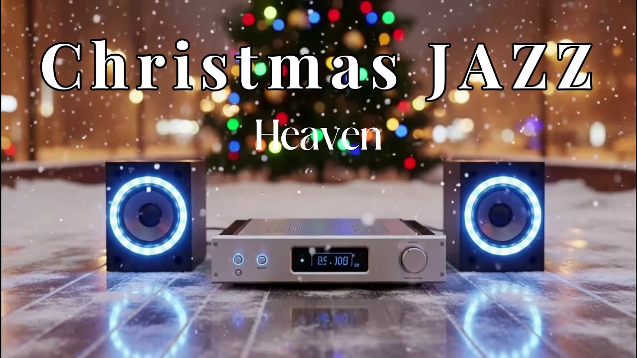 Christmas Smooth Jazz Lounge 🌟 Festive Relax & Focus Playlist