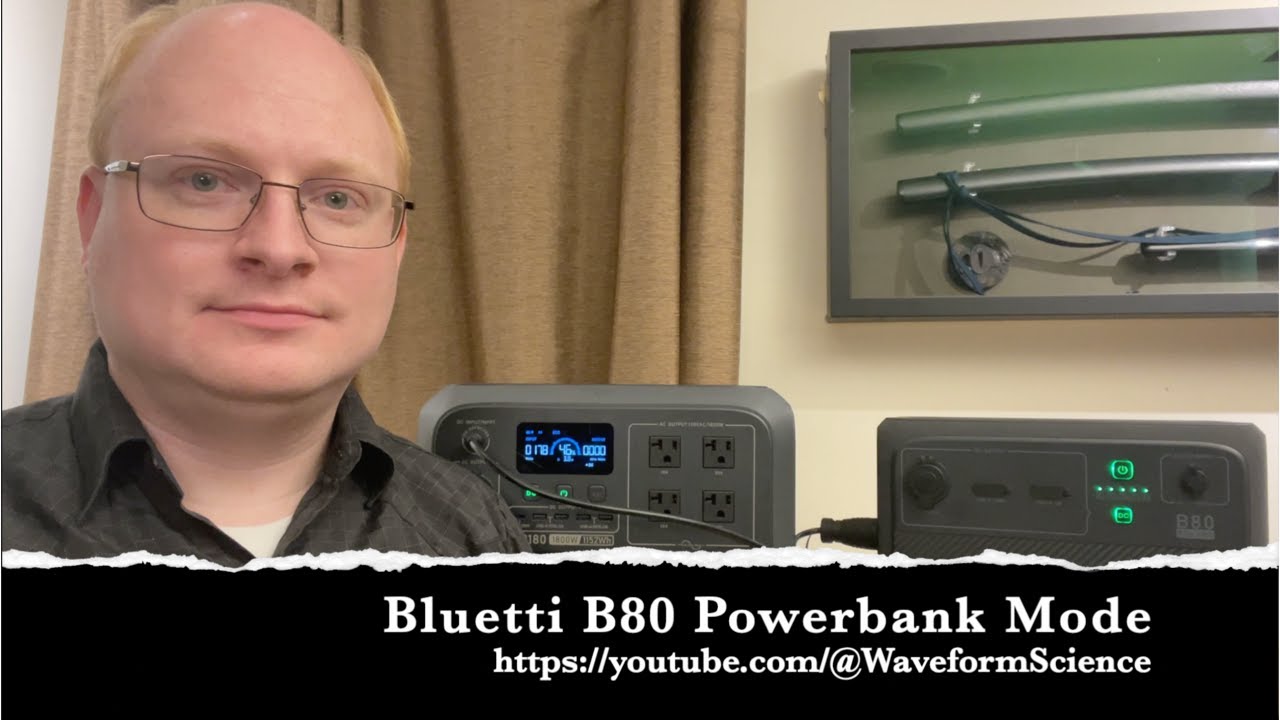 Bluetti B80 Powerbank Mode