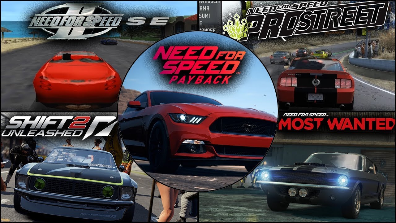 ULTIMATE Ford/Shelby Mustang Evolution in NFS Games